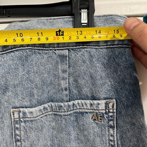 American Eagle Cargo Denim Jogger Sz. 10 - Picture 7 of 9